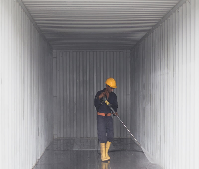 Container Cleaning & Fumigation